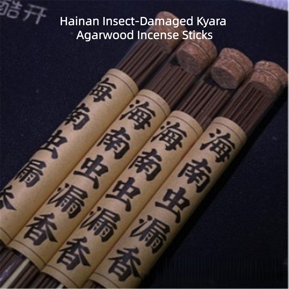 Home Fragrance Oud - Hainan Insectenbeschaadigde Kyara Agarhout wierookstokjes 10g/buisje,
