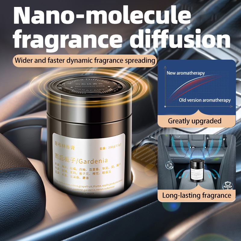 Home Fragrance Logo - Autoluchtverfrisser, nieuw model, essentiële geur voor