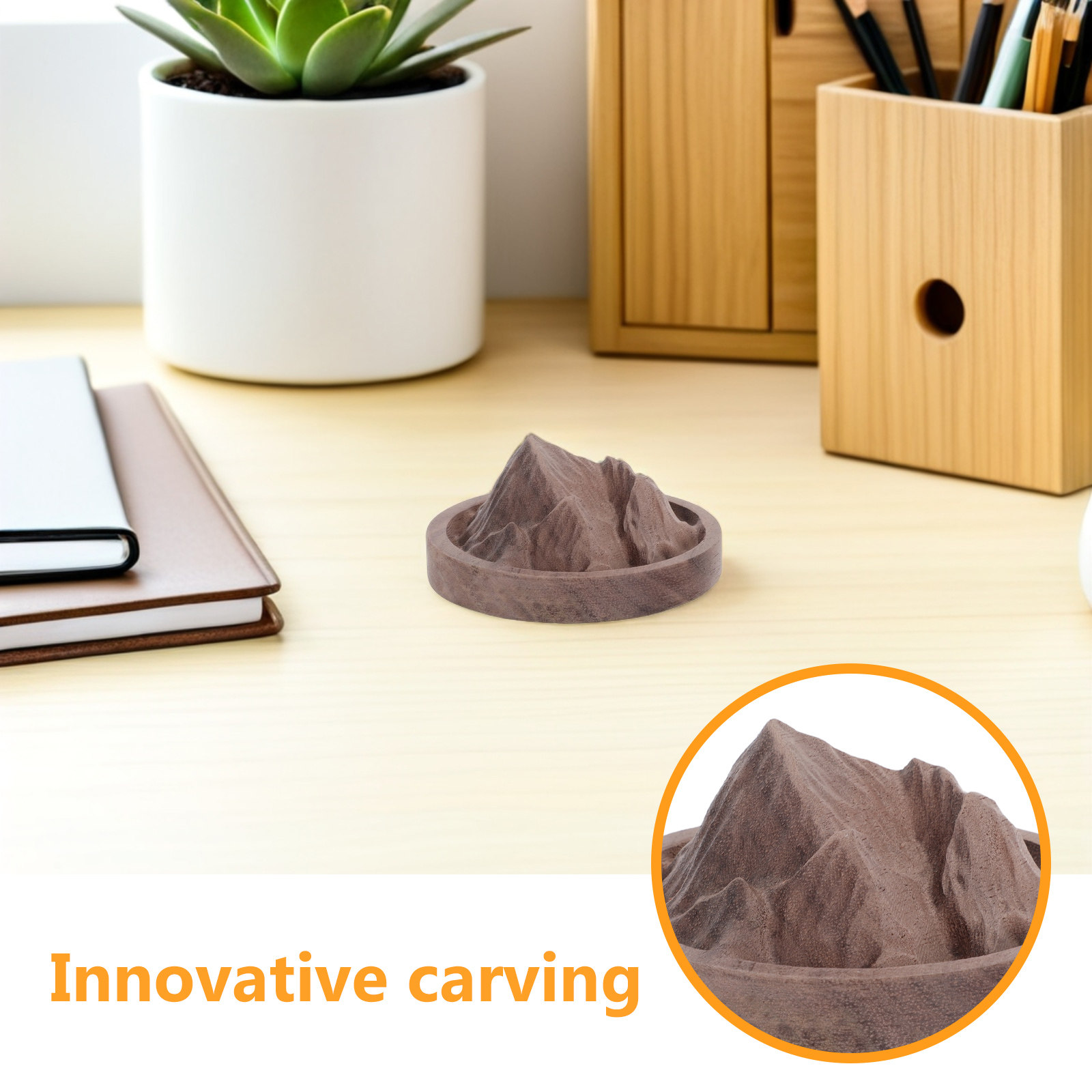Houten diffuser sculptuur auto - Home Fragrance Usa recensie en prijs
