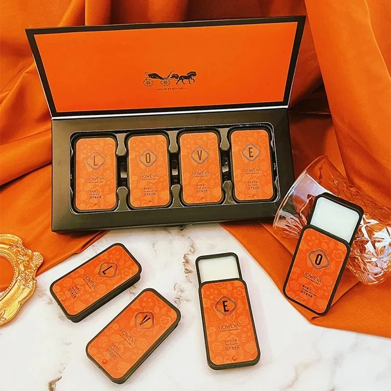 Set met 4 vaste parfums, bloem - Home Fragrance Gift recensie en prijs
