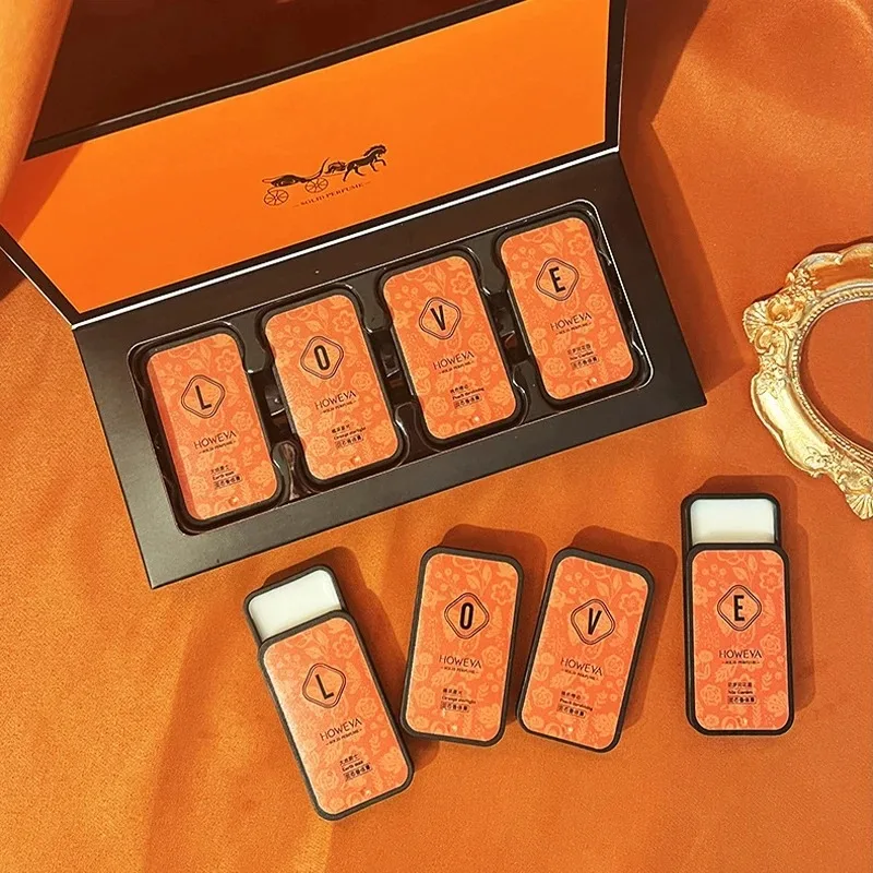 Set met 4 vaste parfums, bloem - Home Fragrance Gift recensie en prijs