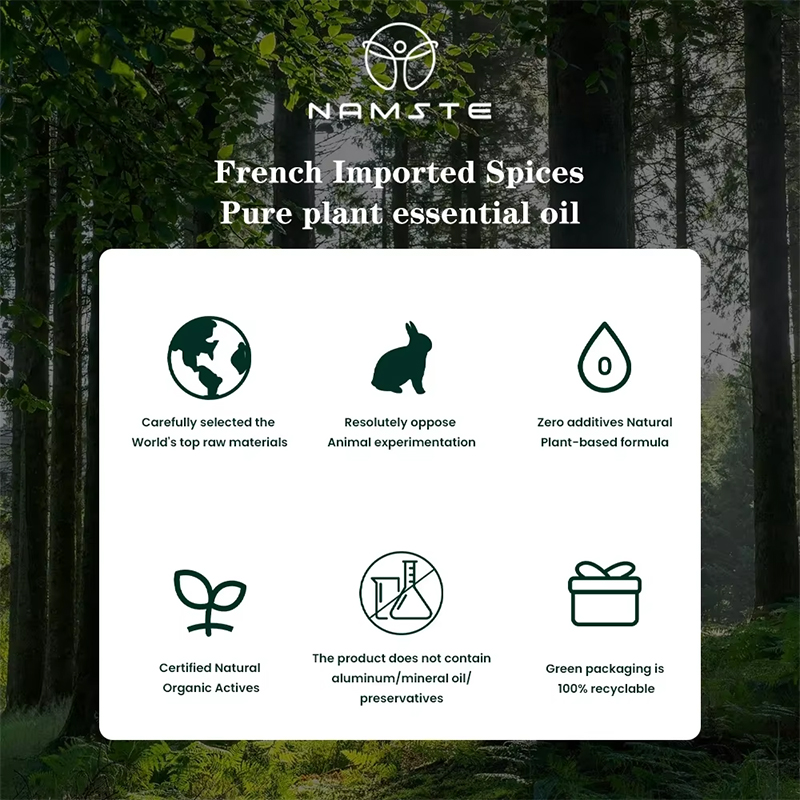 NAMASTE 100ML Olie Diffuser Es - Home Fragrance Logo recensie en prijs